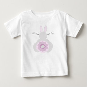 Camiseta bebé conejo de Pascua