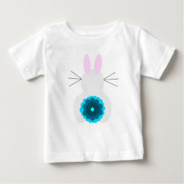 Camiseta bebé conejo de Pascua