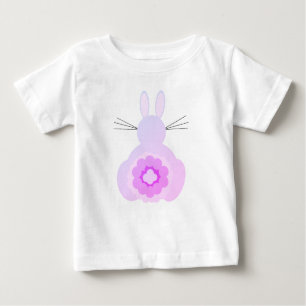 Camiseta bebé conejo de Pascua
