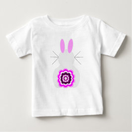 Camiseta bebé conejo de Pascua