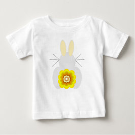 Camiseta bebé conejo de Pascua