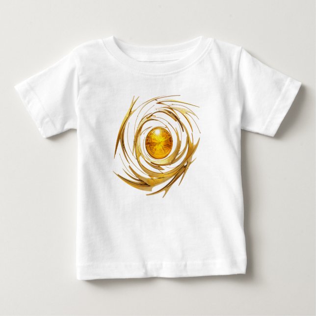 Camiseta bebé de arte Golden Sun (Anverso)