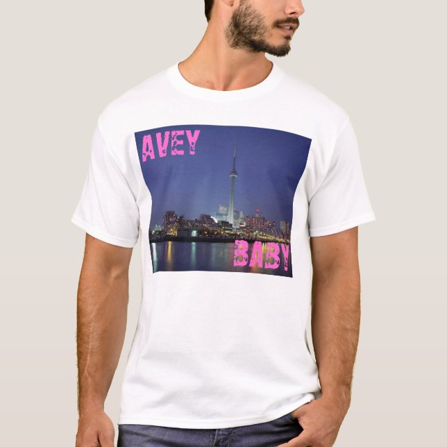 CAMISETA BEBÉ DE AVEY (Anverso)