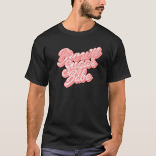 Camiseta Bebé de Azúcar Morena Mujer Negra Melanina Azúcar