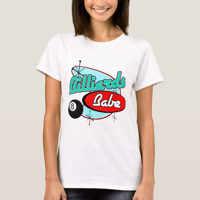 Camiseta Bebé de Billards (Anverso)