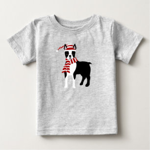 Camiseta bebé de Boston Terrier