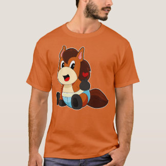 Camiseta Bebé de caballo