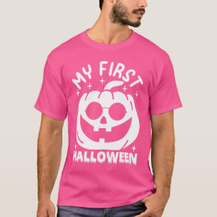 Camiseta Bebé de calabaza de Halloween Primer chica de Hall