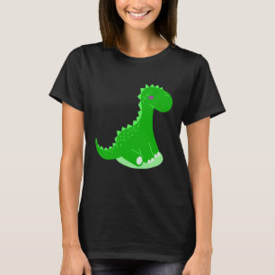 Camiseta bebé de dinosaurio lindo