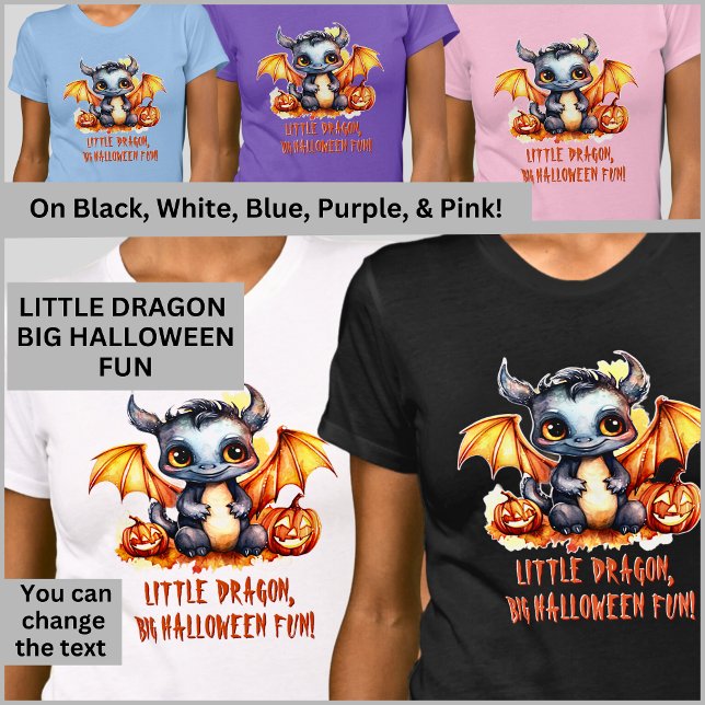 Camiseta Bebé de dragón pequeño, gran diversión de Hallowee (Subido por el creador)