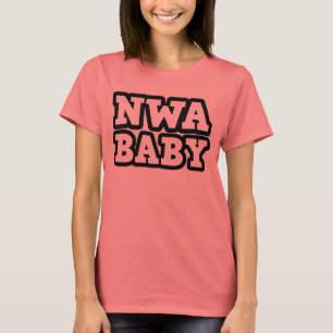 Camiseta Bebé de encargo de Fullbreed Nwa