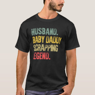 Camiseta Bebé de esposo vintage Papi Leyenda de rapto