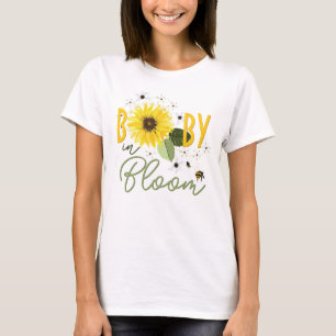 Camiseta Bebé de girasol en flor