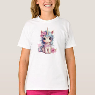 Camiseta Bebé de hadas cortas unicornio Sparkling Fantasy