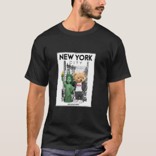 Camiseta Bebé de la Ciudad de Nueva York Estatua de la Libe