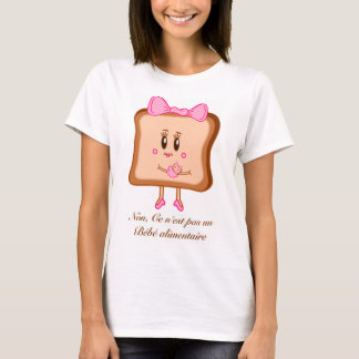 Camiseta Bebé de la comida de la tostada francesa
