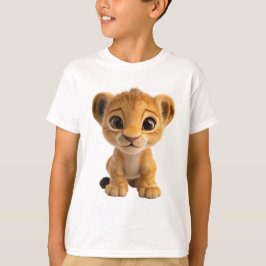 Camiseta Bebé de león adorable y ruidosamente lindo