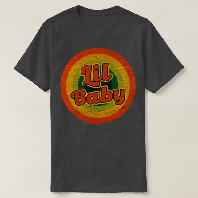 Camiseta bebe de lirio (Diseño del anverso)