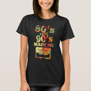 Camiseta Bebé de los 80 Me hicieron en los 90 Camuflaje de 