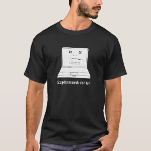 Camiseta Bebé de los Ist del ordenador portátil