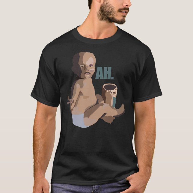 Camiseta Bebé de mantequilla de cacahuete   (Anverso)