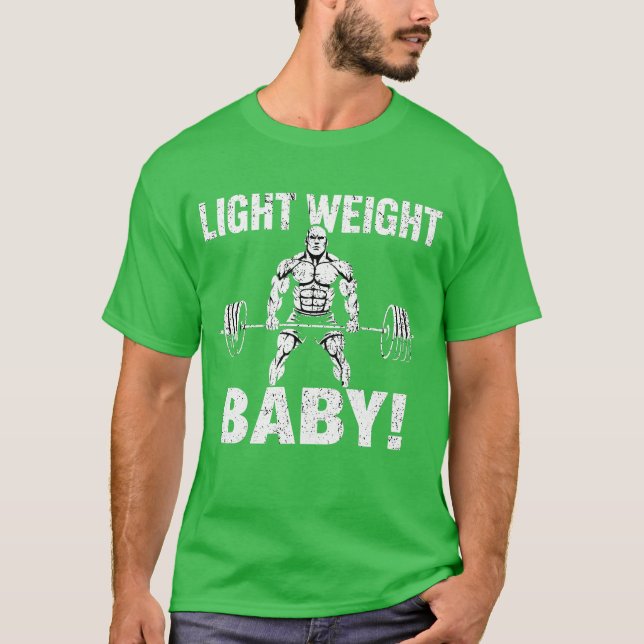 Camiseta Bebé de peso ligero (Ronnie Coleman) (Anverso)