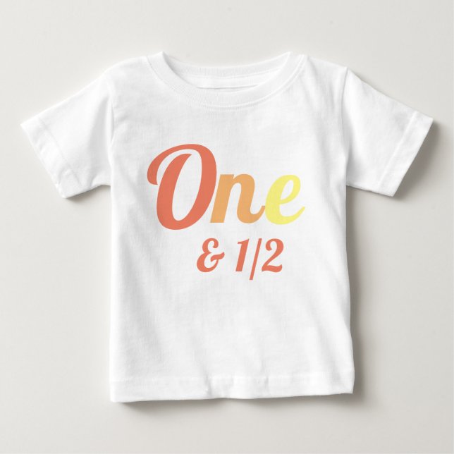 Camiseta bebé de un año y medio de 18 meses (Anverso)