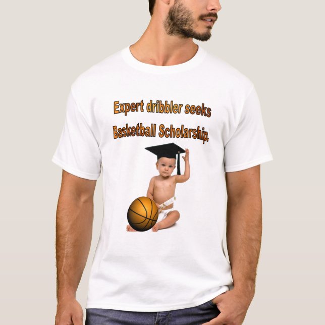Camiseta Bebé del baloncesto (Anverso)