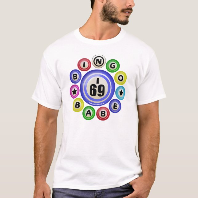 Camiseta Bebé del bingo I69 (Anverso)