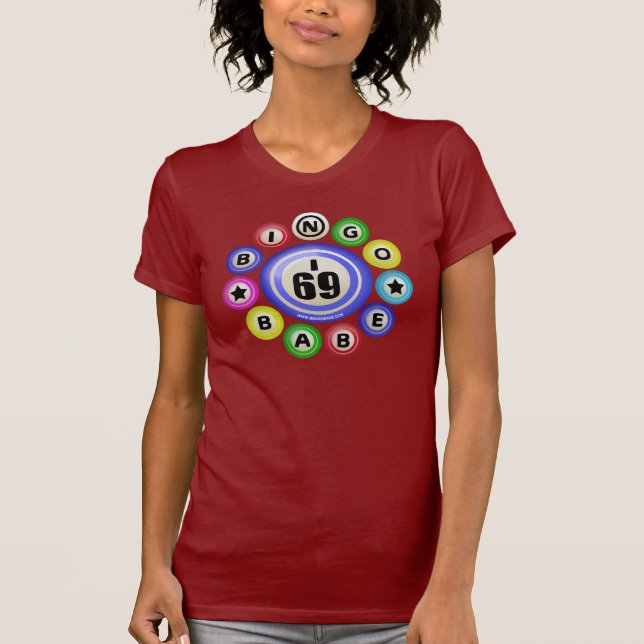 Camiseta Bebé del bingo I69 (Anverso)