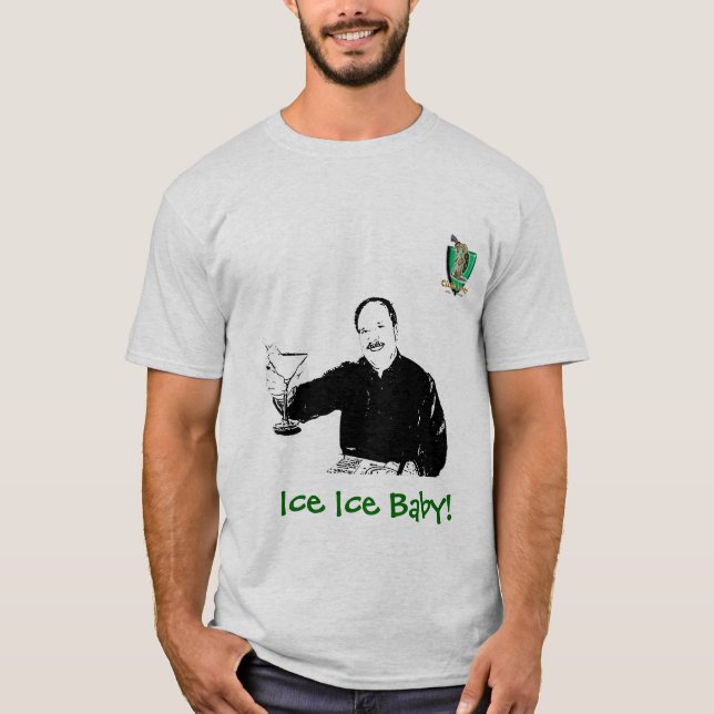 Camiseta ¡Bebé del hielo del hielo! (Anverso)