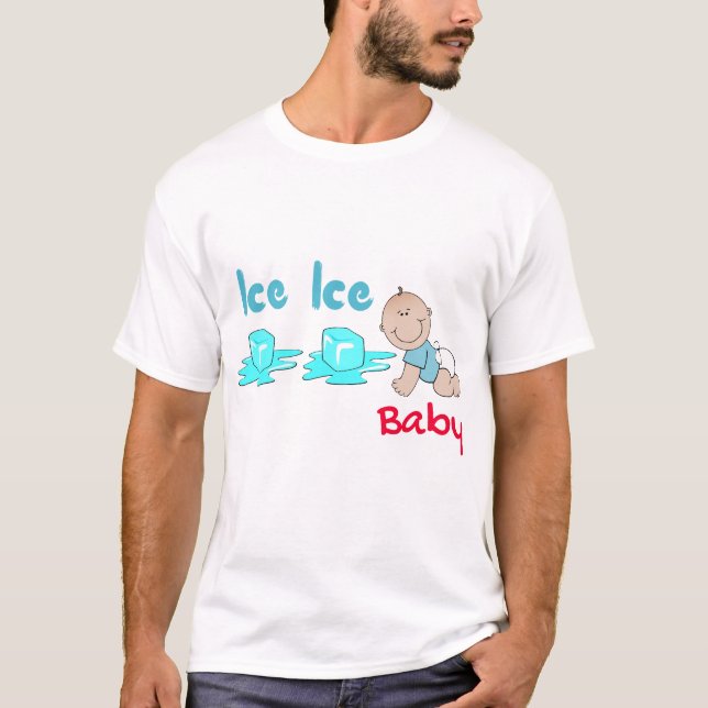 Camiseta Bebé del hielo del hielo (Anverso)