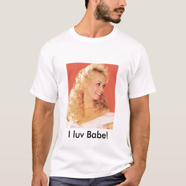 Camiseta ¡Bebé del luv del RESPLANDOR! (Anverso)