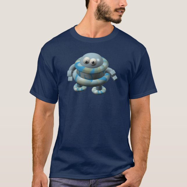 Camiseta Bebé del robot (Anverso)