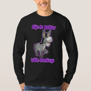 Camiseta Bebé Donkey Life Mule