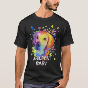 Camiseta Bebé Dorado Humor de Retriever Dorado Perro