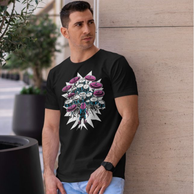 Camiseta Bebé Drummer (Subido por el creador)