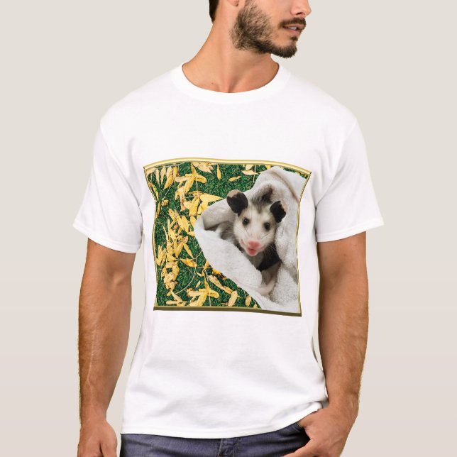 Camiseta Bebé Dulce Adorable Opossum (Anverso)