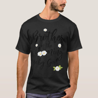 Camiseta Bebé en Bloom Tema de Baby Shower Hermano Blooming