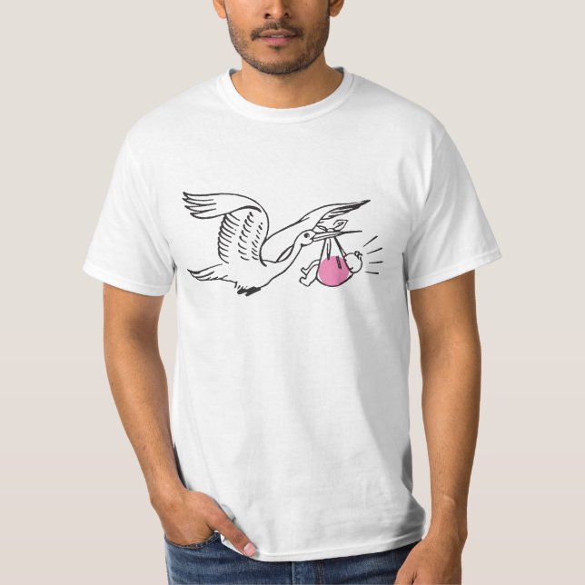 Camiseta Bebé en camino (Anverso)