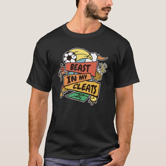 Camiseta Bebe En Mis Limpieza Calzado De Fútbol (Anverso)