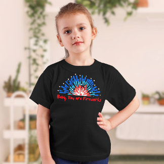 Camiseta Bebé, eres fuegos artificiales el 4 de julio