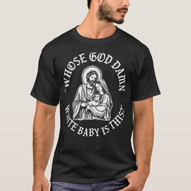 Camiseta Bebé Es Este Nacimiento Cristiano (Anverso)