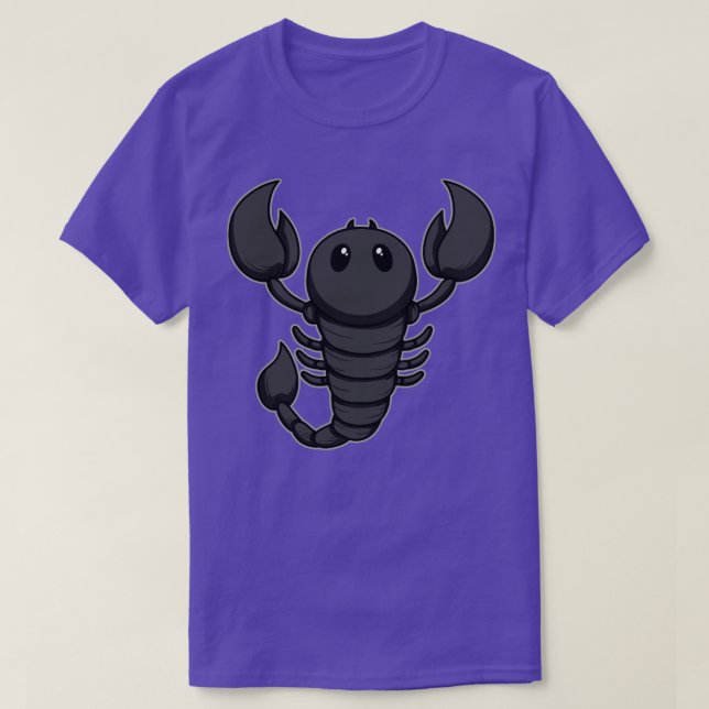 Camiseta Bebé Escorpión Cuto Y Cuidadosamente Poisonoso Ani (Diseño del anverso)