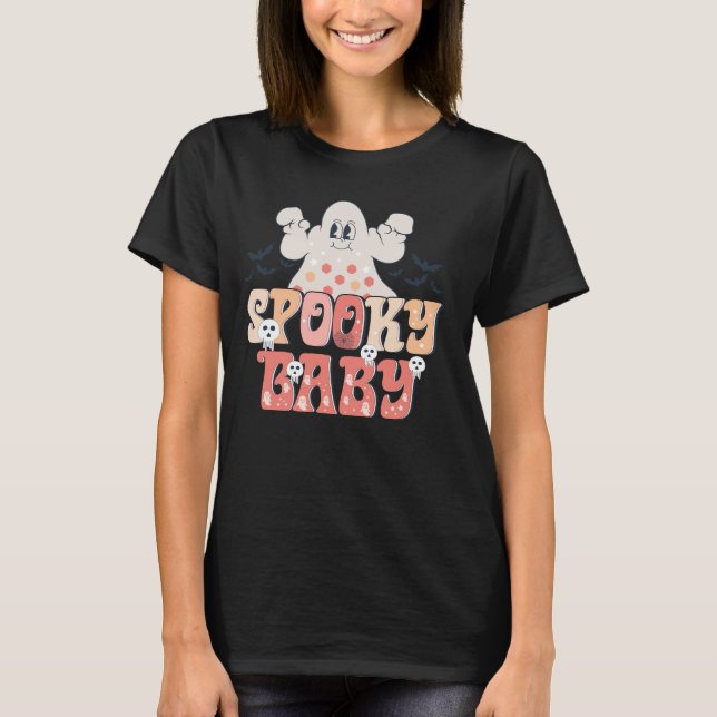 Camiseta Bebé espeluznante (Anverso)