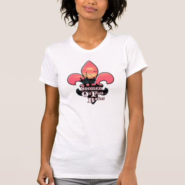 CAMISETA BEBÉ ESTROPEADO DEL CAMPO PETROLÍFERO (Anverso)