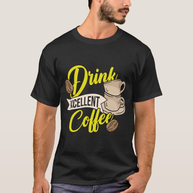 Camiseta Bebe Excelente Café (Anverso)