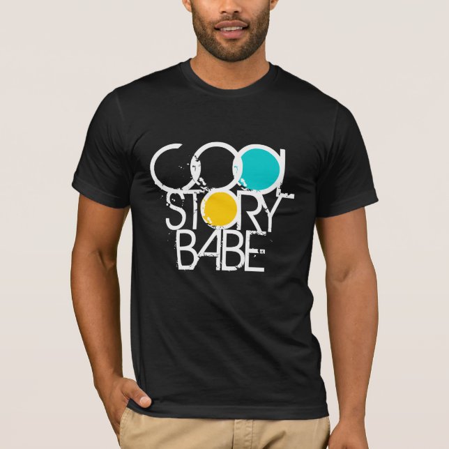 Camiseta Bebé fresco de la historia (Anverso)