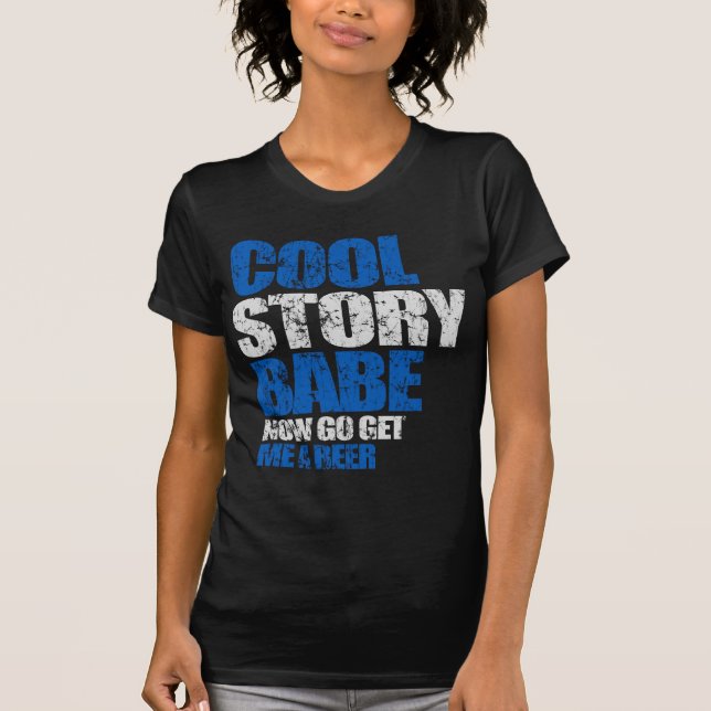 Camiseta Bebé fresco de la historia. Ahora va me consigue (Anverso)