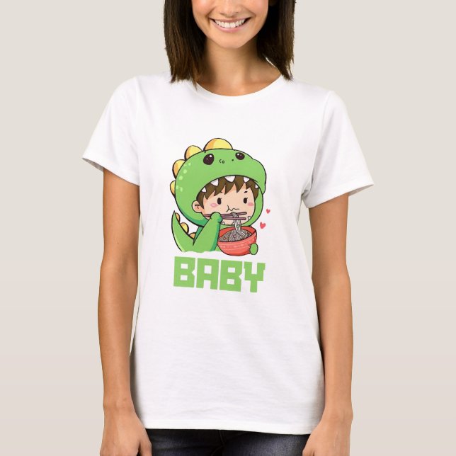 Camiseta bebé godzilla (Anverso)